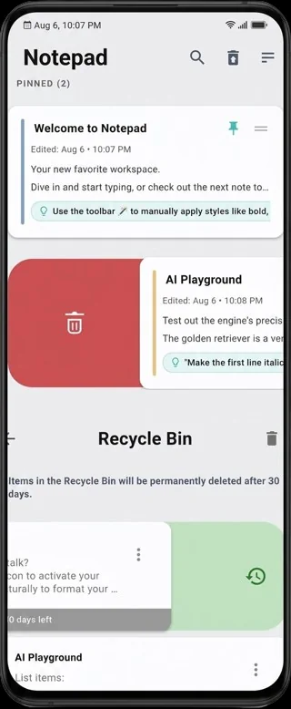 Trash Screen